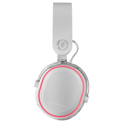 Casque Gamer sans fil Mars Gaming MHW RGB (Blanc)