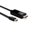 Câble Mini DisplayPort 1.2 Lindy vers HDMI 1.4 M M 2m (Noir)