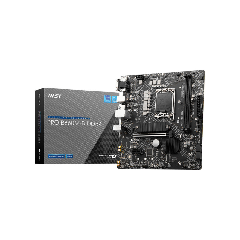 Carte Mère MSI Pro B660M-B (Intel LGA 1700) Micro ATX