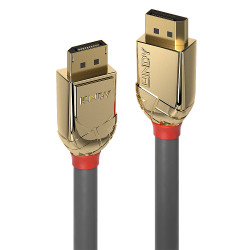 Câble DisplayPort 1.2 Lindy 10m M M (Gris)