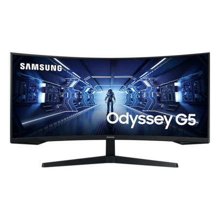 ECRAN 34'' SAMSUNG LC34G55TWWR Gaming Odyssey G5 NOIR WQHD VA 1ms 250 cd m  2,50