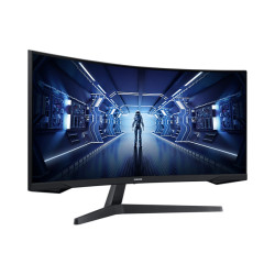 ECRAN 34'' SAMSUNG LC34G55TWWR Gaming Odyssey G5 NOIR WQHD VA 1ms 250 cd m  2,50