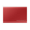 SSD EXT SAMSUNG T7 500G rouge métallique USB 3.2 Gen 2 MU-PC500R WW