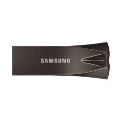 CLE USB SAMSUNG 256G USB 3.1 BAR PLUS - TITAN GRAY VITESSE LECTURE JUSQU'A 300Mo
