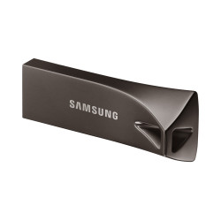 CLE USB SAMSUNG 256G USB 3.1 BAR PLUS - TITAN GRAY VITESSE LECTURE JUSQU'A 300Mo