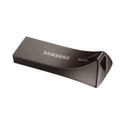 CLE USB SAMSUNG 256G USB 3.1 BAR PLUS - TITAN GRAY VITESSE LECTURE JUSQU'A 300Mo