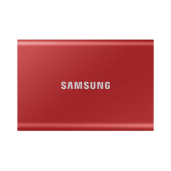 SSD EXT SAMSUNG T7 1TO rouge métallique USB 3.2 Gen 2 MU-PC1T0R WW