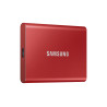 SSD EXT SAMSUNG T7 1TO rouge métallique USB 3.2 Gen 2 MU-PC1T0R WW