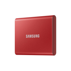 SSD EXT SAMSUNG T7 1TO rouge métallique USB 3.2 Gen 2 MU-PC1T0R WW