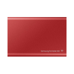 SSD EXT SAMSUNG T7 1TO rouge métallique USB 3.2 Gen 2 MU-PC1T0R WW