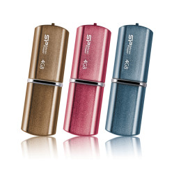 CLE USB SILICON POWER 720 16GB PLASTIC Pink Aluminium USB 2.0 SP016GBUF2720V1H