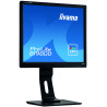 Ecran IIYAMA 19'' Noir LED 5 4 1280x1024  5ms 250 cd m  VGA DVI Pivot   B1980D-B