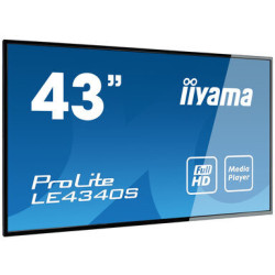 IIYAMA LFD 43 1920x1080 dalleAMVA3 8ms Haut-parleurs VGA DVI HDMI 350 cd m  300