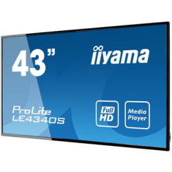 IIYAMA LFD 43 1920x1080 dalleAMVA3 8ms Haut-parleurs VGA DVI HDMI 350 cd m  300