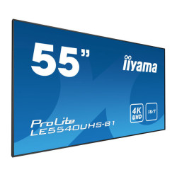 IIYAMA LFD 55 dalle AMVA3 4K 3840x2160 VGA DVI 2xHDMI 350 cd m  4000 1 8ms VESA