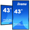 IIYAMA LFD 43 dalle IPS 24 7 3840x2160 DVI VGA 3xHDMI  2xHaut-parleurs DisplayP