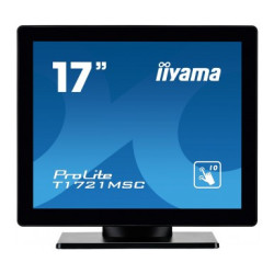 Moniteur IIYAMA 17 Tactile PCAP 10 points1280x1024 VGA DVI 5ms HPs 250cd m  100