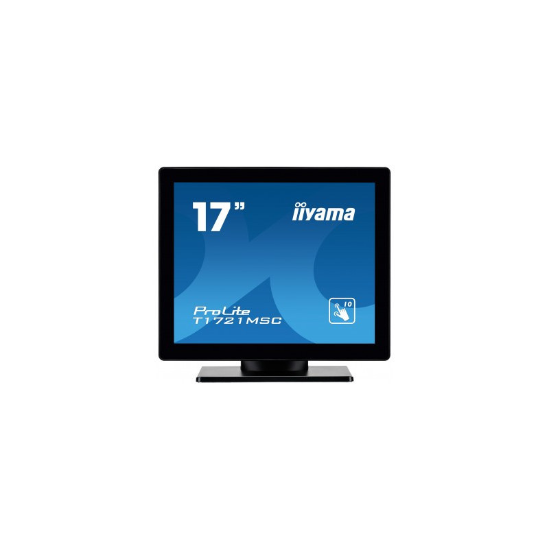 Moniteur IIYAMA 17 Tactile PCAP 10 points1280x1024 VGA DVI 5ms HPs 250cd m  100