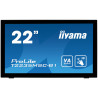 Moniteur IIYAMA 21.5Tactile PCAP 10 points Full HD 1920x1080 5ms VGA DVI DP HPs