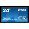 Moniteur IIYAMA 24 LED 16 9 Tactil 6ms 10 points Full HD 3.000 1 réel VGA DVI H