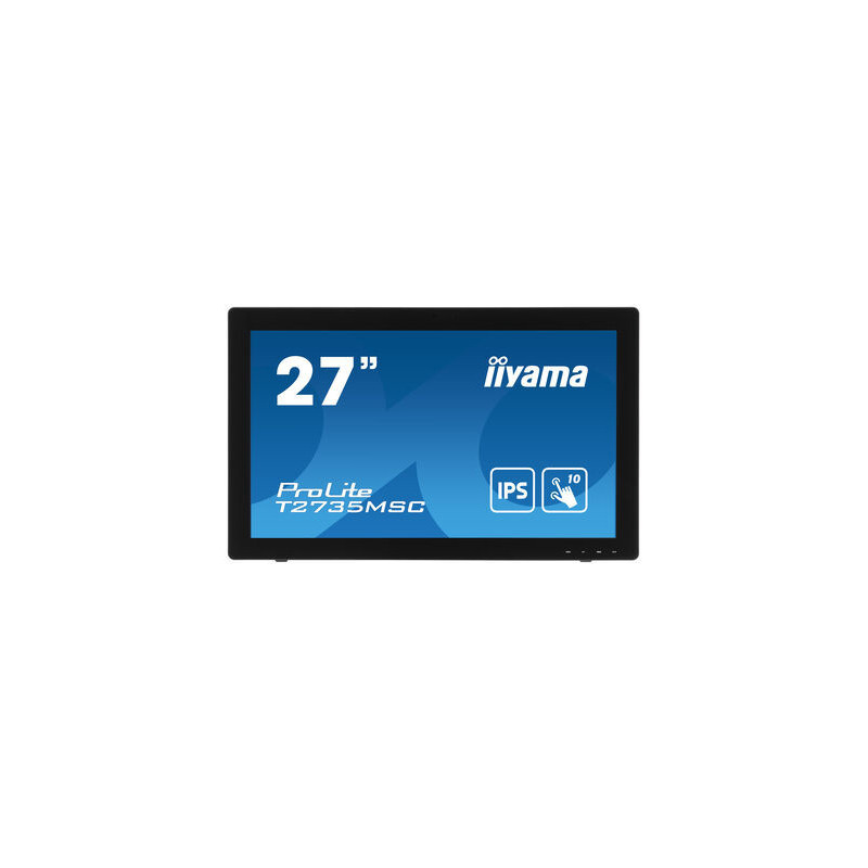 Moniteur IIYAMA 27 Tactile PCAP dalle AMVA+ 10 points 5ms 1920x1080 VGA DVI HDM