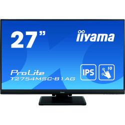 Ecran IIYAMA 27 Tactile PCAP dalle IPS 10 points 4ms 1920x1080 VGA HDMI HPs2x2W