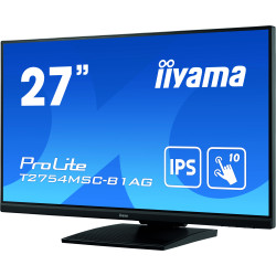 Ecran IIYAMA 27 Tactile PCAP dalle IPS 10 points 4ms 1920x1080 VGA HDMI HPs2x2W