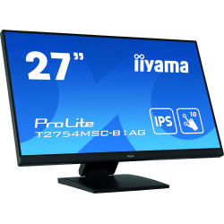 Ecran IIYAMA 27 Tactile PCAP dalle IPS 10 points 4ms 1920x1080 VGA HDMI HPs2x2W