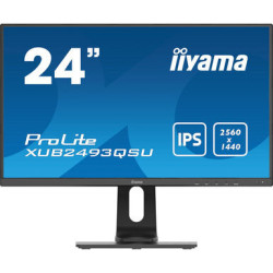 Ecran IIYAMA 24 Noir LED IPS 16 9 4ms WQHD 2560x1440 300 cd m  HPs HDMI Display