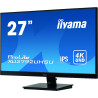 Moniteur IIYAMA 27 dalleIPS LED 4K 3840x2160 Ultra Mince 300 cd m  DVI HDMI Dis