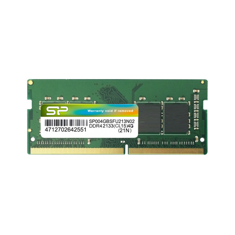 MEMOIRE SILICON POWER DDR4L 8GB 2666MT s CL 19 SODIMM 1Gx8 SR SP008GBSFU266B02