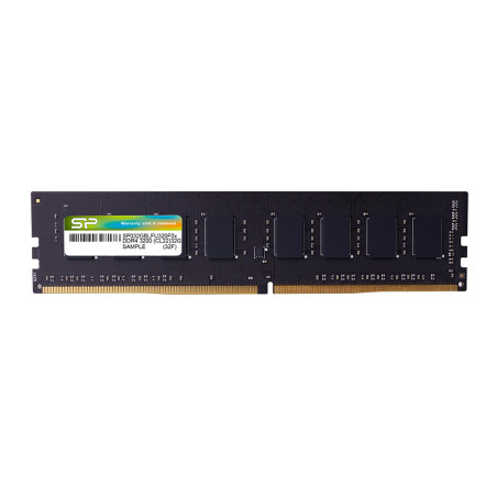 MEMOIRE SILICON POWER DDR4L 16GB 2400MT s CL17 UDIMM 2Gx8 SR SP016GBLFU240F02