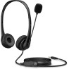 Casque Stereo HP Headset 400 Noir filaire cuir végétal idéal pour télétravail 42
