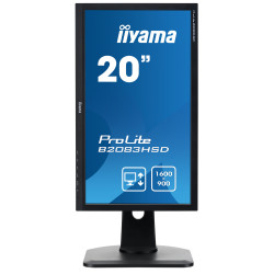 Ecran LED 20" Iiyama Prolite B2083HSD-B1