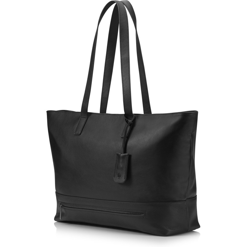 Sacoche HP 15.6' TechTote cuir Noir Sac cabas HP Spectre avec bandoulière 33,2 x