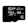 CARTE MEMOIRE SILICON POWER MICRO-SDXC Class Elite 64GB + adapt SP064GBSTXBU1V10