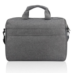 Lenovo Sacoche Laptop Casual 15.6 Polyester gris 400x300x55mm toile hydrofuge d
