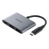 Adaptateur Multiports Gris Station d'accueil (USB-A,HDMI,TYPE-C) Samsung EE-P320