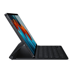 Book Cover Keyboard Galaxy Tab S7   S8 NOIR. sans Touch Pad clavier non-amovible