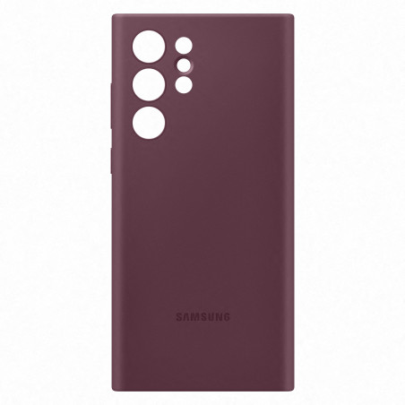 Galaxy S22 Ultra Coque Silicone Bordeaux SAMSUNG - EF-PS908TEEGWW   