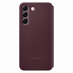 Galaxy S22 Smart Clear View Cover Bordeaux SAMSUNG - EF-ZS901CEEGEW  