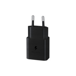Chargeur Secteur 15W USB C (sans c ble) Coloris Noir SAMSUNG EP-T1510NBEGEU  