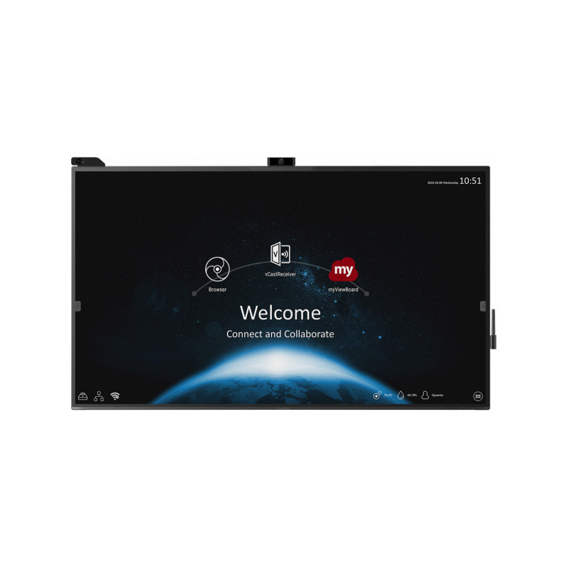 Ecran 85.6'' ViewSonic LFD Interact 4K UHD 20Pts PCAP ViewBoard  16 9 32Go 350ni