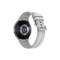 SAMSUNG Galaxy Watch4 Classic 46M Bluetooth Silver Acier Bracelet silicone OS Go