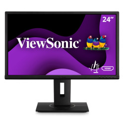 Ecran 24 Viewsonic VG2440 Noir FHD LED VA 60Hz 16 9 3000 1 250 cd m2 5ms HDMI D