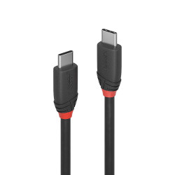 C ble USB 3.2 Type C 3A, 20Gbit s, Black Line, 0.5m