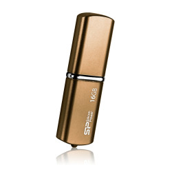 CLE USB SILICON POWER 720 16GB PLASTIC Bronze Aluminium USB 2.0 SP016GBUF2720V1Z