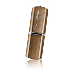 CLE USB SILICON POWER 720 16GB PLASTIC Bronze Aluminium USB 2.0 SP016GBUF2720V1Z