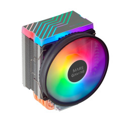 Ventilateur pour processeur Mars Gaming MCPU44 RGB (Noir)