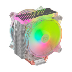 Ventilateur pour processeur Mars Gaming MCPU66 RGB (Transparent)